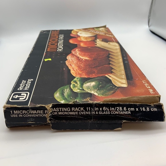 Vintage Anchor Hocking Microware Roasting Rack Tray - Picture 5 of 8